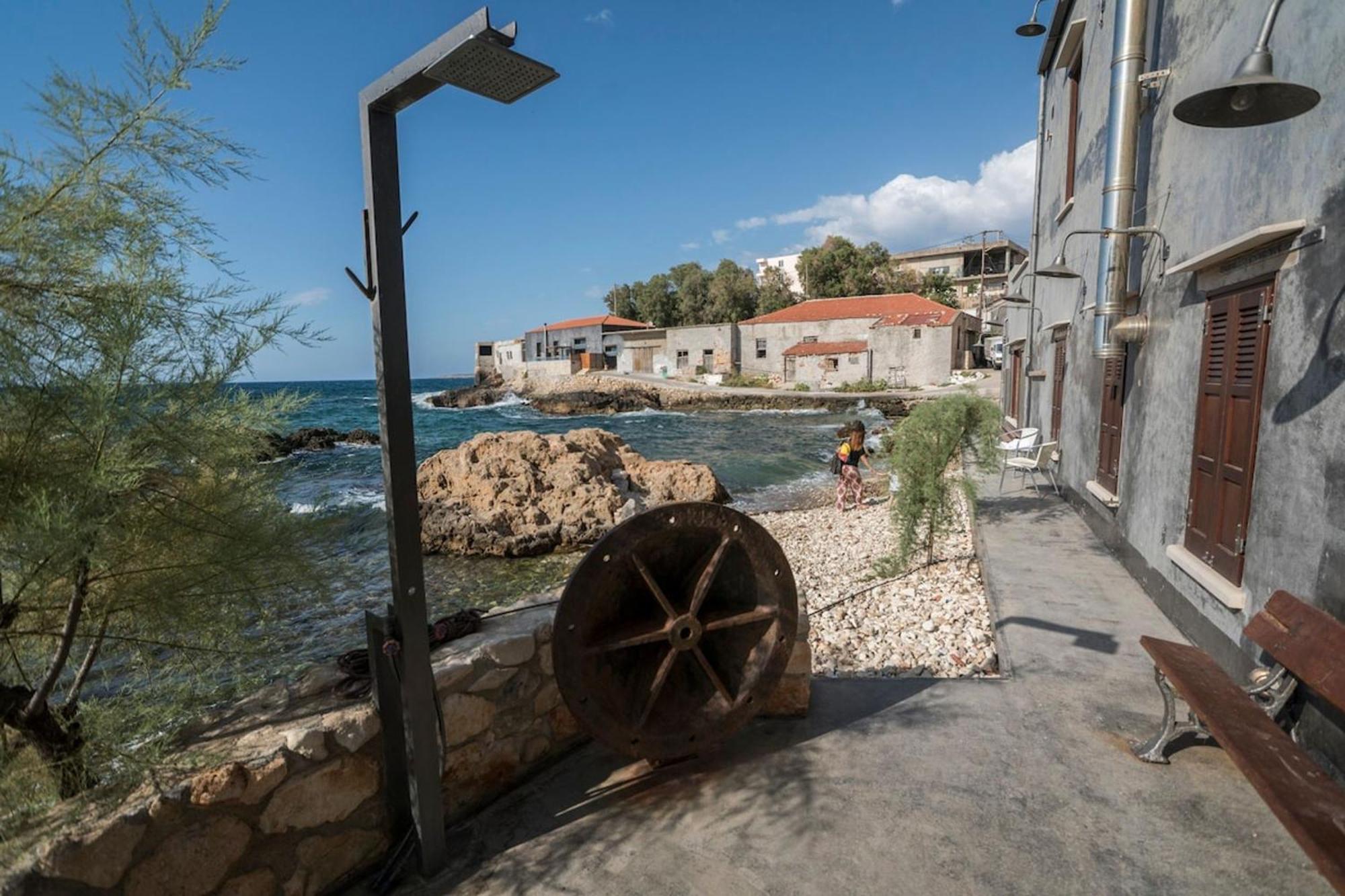 Kito- Transformed House On The Water'S Edge Villa Hriszí Aktí Haniá Kültér fotó