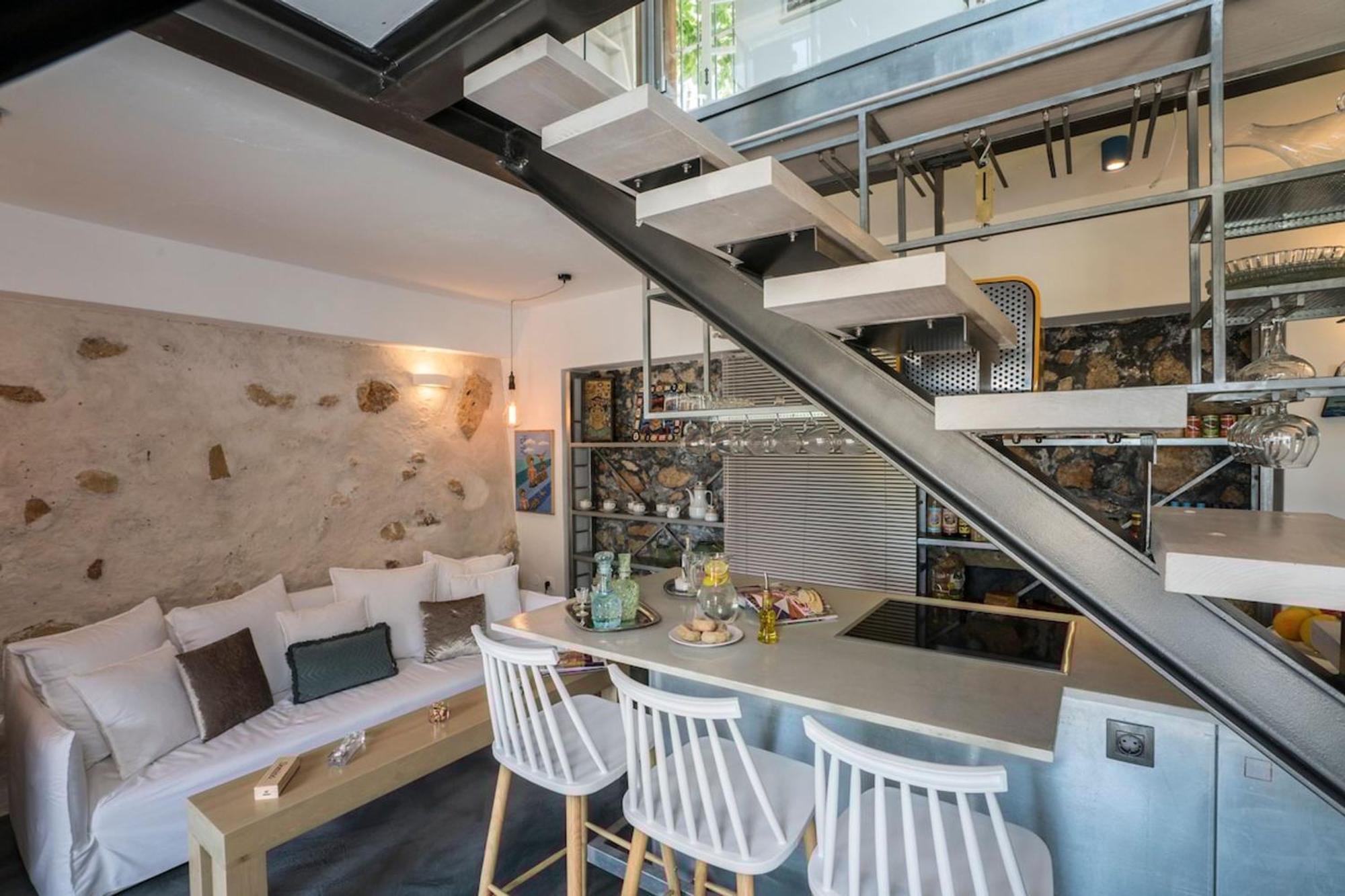 Kito- Transformed House On The Water'S Edge Villa Hriszí Aktí Haniá Kültér fotó